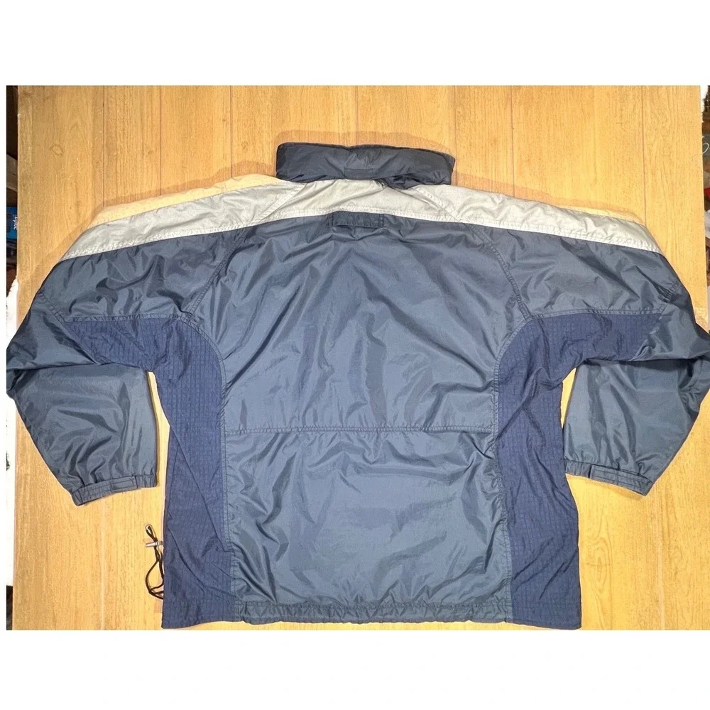 Crable Sportswear CS-TEC Notre Dame‎ Fighting Irish Windbreaker Jacket Navy XXL